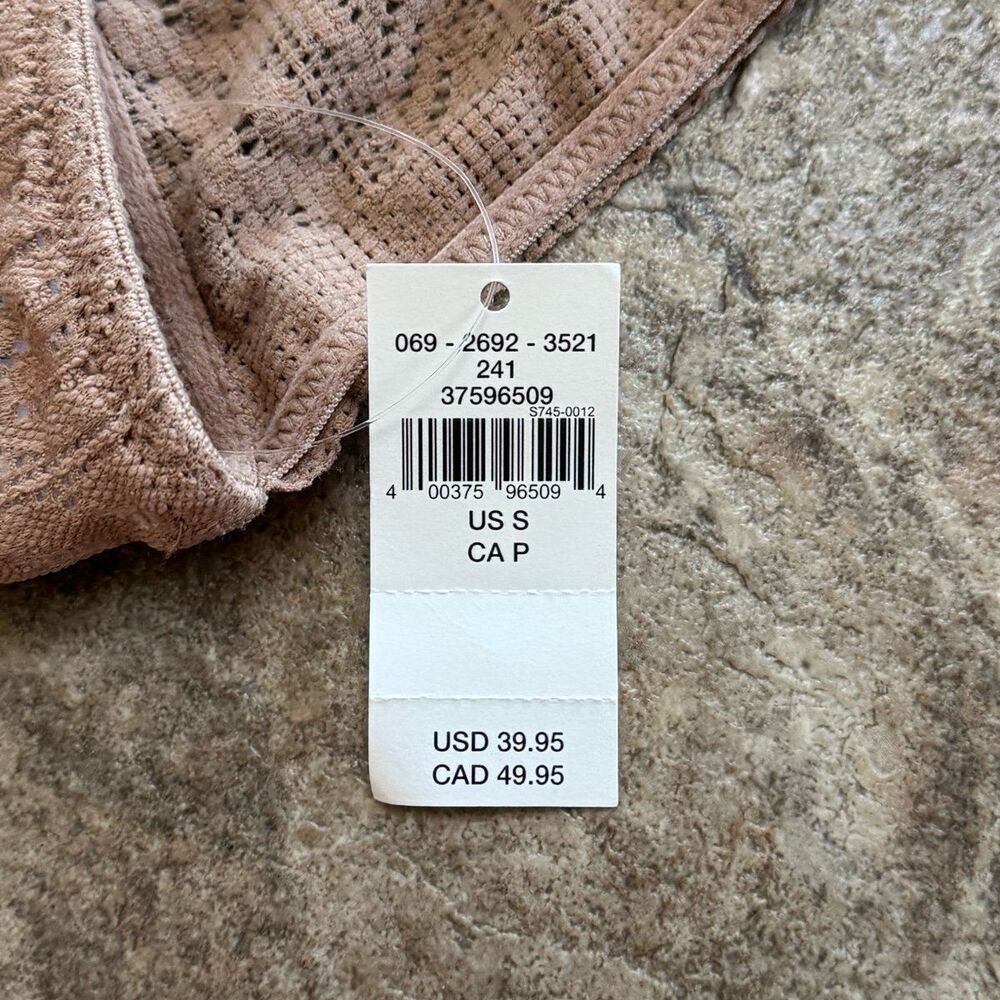 Aerie Bralette Tan Size Small - Picture 8 of 9